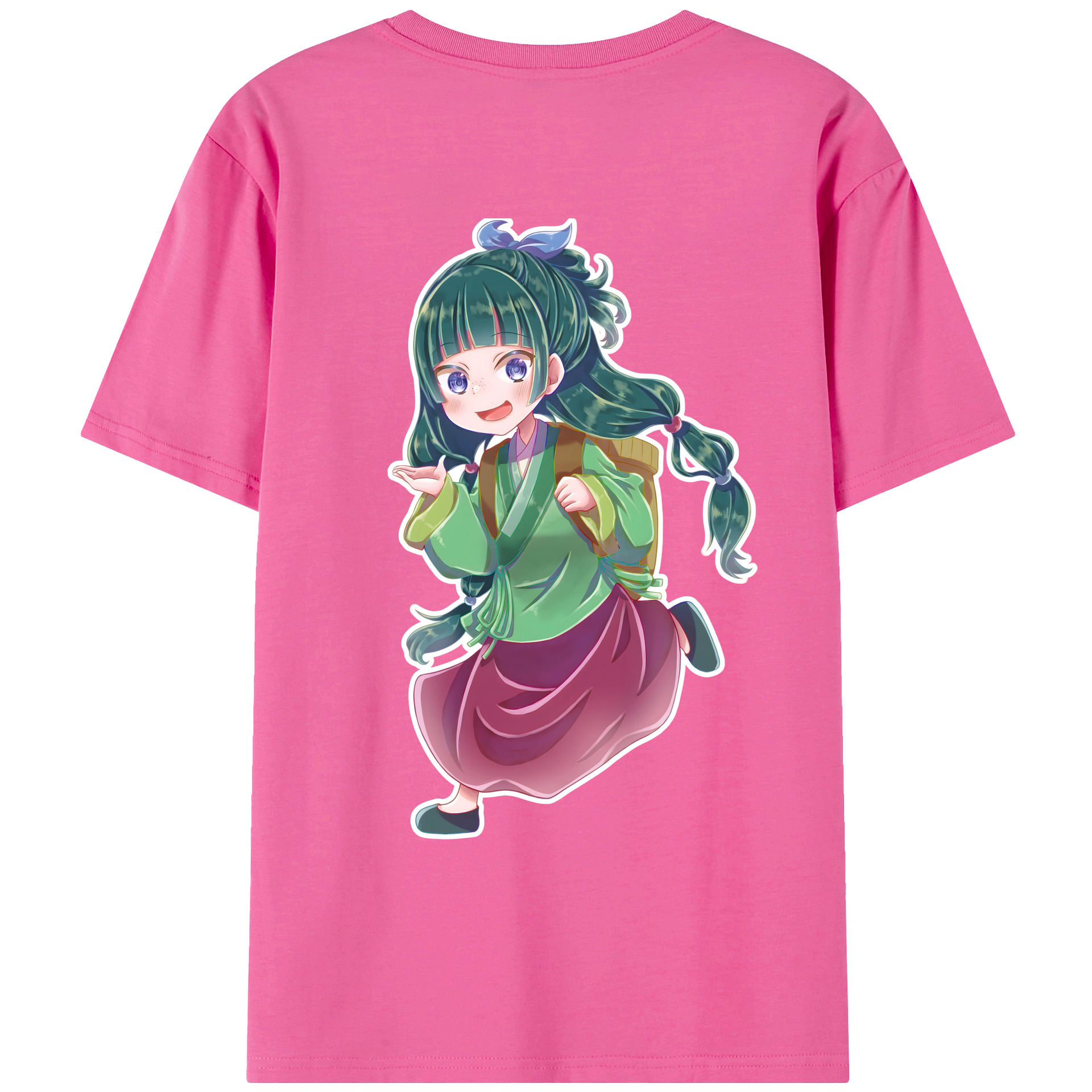 （画像用） 薬屋のひとりごと The Apothecary Diaries レディース半袖Tシャツ(バックプリント)